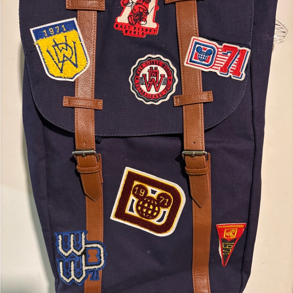 Walt Disney World Backpack with Patches
